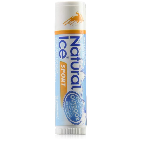 Natural Ice Mentholatum Sport Medicated Lip Protectant With Spf 30 Sunscreen, 0.15 Ounce