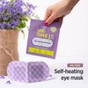 Soo’AE Me-Time Self-Heating Eye Mask [12 Count] Eye warming mask for dry eye masks with moist heat warming compress,