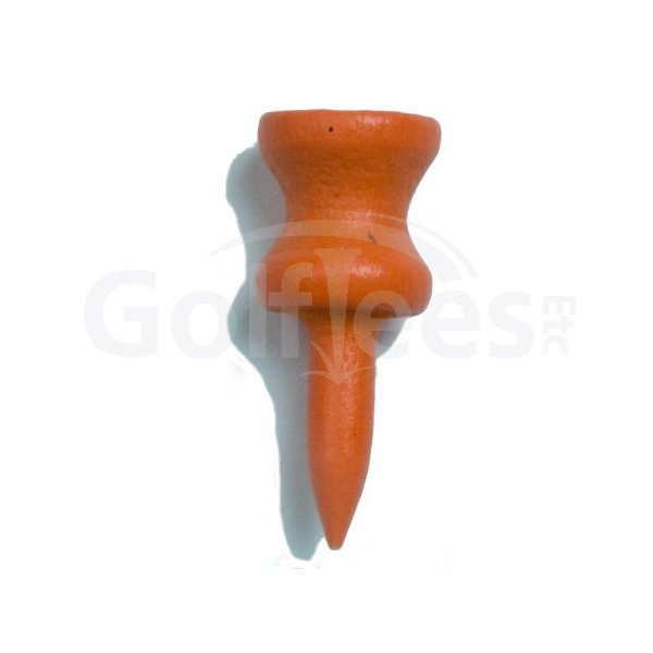 Golf Tees Etc 1" Step Down Tees - Pack of 100 (Orange)