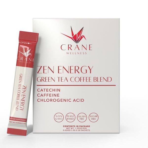 ZEN ENERGY GREEN TEA AND COFFEE BLEND