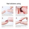 Black Press on Nails Long Almond - Summer Cute Fake Nails Purple False Nails Press ons Full Cover Nail Tips with Spider Web Shape Design Acrylic Nail Kit for Women 24 Pcs