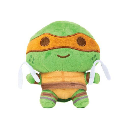 Buckle-Down Nickelodeon Dog Toy, Teenage Mutant Ninja Turtles Michelangelo Nunchucks Orange Pet Toy, Plush