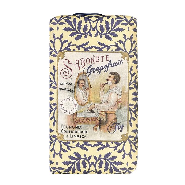 Claus Porto BARBEAR - GRAPEFRUIT FIG WAX SEALED SOAP BAR (150g /5,3 oz.)