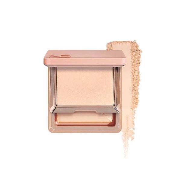 Natasha Denona HY-GLAM POWDER FOUNDATION Blurring Flex Tech Hybrid Powder in N2 (Fair - Light Neutral). Bonus Premium Korean Hydrating Sheet Masque