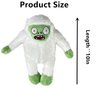 BASHERISE 12" 1 PCS Plant and Zombies Plush Toys 2024 Upgraded Stuffed Soft Doll PVZ Snowman Zombie Plush