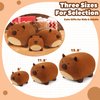 Capybara Plush Toys-12'' Capybara Plush Toy, Capybara Plush Pillow, Cute Soft Plush Capybara Plushie Stuffed Toys, Capybara Plush Pillows Toy Decoration Doll Gift for Kids Girls Boys