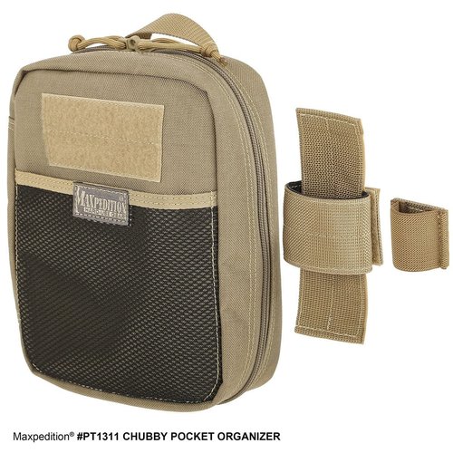 MAXPEDITION Chubby Pocket Organizer (Black)