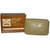 Nubian Heritage, Raw Shea Butter Soap, With Soy Milk, Frankincense & Myrrh, 5 oz (141 g) - 2pc