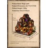 MUSEGDN DIY Miniature House Kit with LED Lights, Wizard Dollhouse, 3D Wooden Doll House Building Kit for Adults and Teens,Wooden Crafts Mini Model Magic Kits and Home Decor (Magic Spirit)