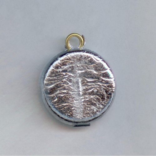 S & J's TACKLE BOX 1 oz Round Flat Sinker - 10 PER Pack