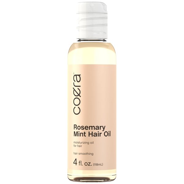 Coera Rosemary Mint Hair Oil | 4 fl oz | Hydrating and Moisturizing for Hair | Free of Parabens, SLS, & Fragrances