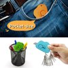 6 Pack Box Cutter Cloud Shaped Mini Utility Knives Retractable Letter Opener Envelope Slitter Package Opener Paper Cutters with Keychain Hole DIY Projects