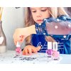 MISS NELLA SWEET LITTLE PACK, Nail Polish Set-Easy Pell off And Water Based Formula, 3 Colors of Nail Glitter set- Cheeky Bunny, Pink A Boo & Little Poppet, Perfect Kids Nail Polish