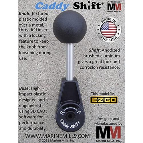 Caddy Shift E-Z-GO Golf Cart Shifter, Forward-Reverse Shift Lever, Handle, Knob