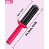 Curling Comb,Hair Curler Curling Make Up Brush Roller Tool Portable Hair Curling Roll Comb,for Curly Hair Styling, Curl Brush Hair Tools