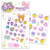 Hello Kitty and Friends Press-On Nails for Kids - 36 Pc Bundle with Hello Kitty Stick-On Nails Plus Tattoos, More | Hello Kitty Nail Kit for Girls