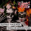 2PCS Black and White Body Paint, Lightweight and Refreshing Water Based Face Paint, Clown Makeup Black and White Face Paint Kit, Halloween and Day of the Dead SFX Skeleton Makeup