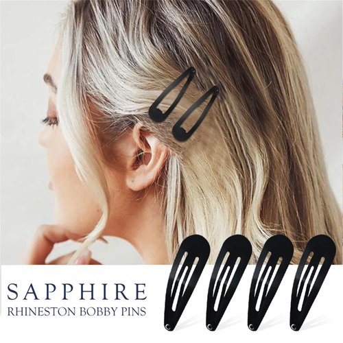 Snap Hair Clips, Hair Clips Slides, Haalii Hair Clips Metal, Metal Bb Barrettes, 40 Pack 2 Inch Barrettes Women And Girl Metal Snap Hair Clips Accessories Styling