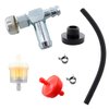 TOPREPAIR Gas Tank Grommet Bushing Shut-Off Valve for 33/64 Fuel Tank Hole Power Back GT5250 WK Generator 3000 5000 6250 Watts GX240 B100 Custom Pulling Tractor
