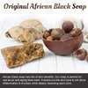 It's Pure Natural African Black Soap Bars with Acne Solution (Pack of 3) Organic Raw Soap for Face & Body, Acne Treatment & Dark Spot Remover [Made in Ghana]