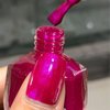 Hot Pink Gel Nail Polish for Women, Air Dry Rose Red Polish for Nails, Reflective Iridescent Neon Pink Nail Polish, Fuchsia Armor Nail Polish, Bright Pink Chrome Nail Polish, Quick Dry Magenta Polish