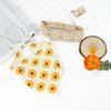 DOCILA 2 Pcs Daisy Crochet Headbands For Women 60s 70s Sunflower Hair Bandanas Knit Floral Hippie Head Wrap Boho Hair Accessories Beige Yellow