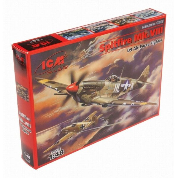 ICM Models Spitfire Mk.VIII 141 Parts Building Kit