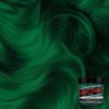 MANIC PANIC Green Envy Hair Dye - Classic High Voltage - Semi Permanent Vibrant Deep Emerald Green Hair Dye With A Very Slight Blue Tint - Vegan, PPD & Ammonia Free (4oz)