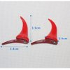 Halloween Devil Horns Hair Clips Women Men Halloween Costumes for Women Girls Red Devil Horns Hair Barettes Pins