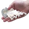 Novelty Ocean Jellyfish Hair Clips,Cellulose Acetate Hair Clips,Big Claw Clips for Girl,Hair Accessories,Silver