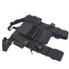 GoodQbuy Radio chest harness Rig Bag Pocket Pack Holster Vest for Two Way Radio (Rescue Essentials) (Black)