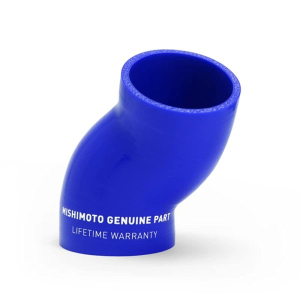 Mishimoto MMHOSE-SUB-ITBBL Silicone Throttle Body Hose Compatible With Subaru WRX 2008-2014 Blue