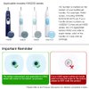 Rechargeable 800mAh 2.4v Electric Toothbrush Replacement Battery Compatible with Philips HX6210 HX6220 HX6230 HX6240 HX6250 HX6817/01 HX6810/50 HX6254/81 HX6263 HX6275 and 4100 Series Toothbrush