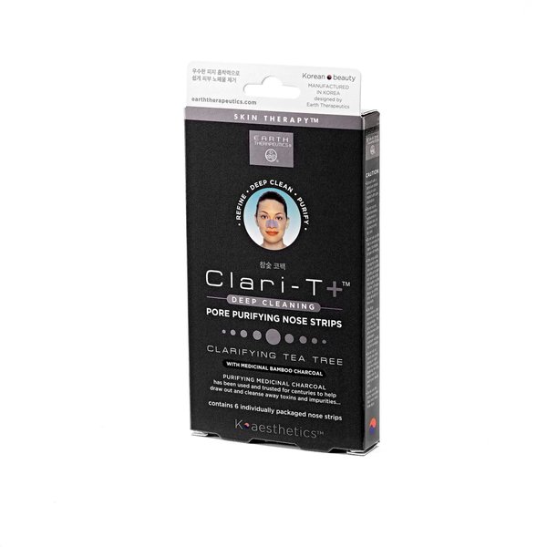Earth Therapeutics Charcoal Nose Strips - 6 Pack