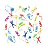 PPXMEEUDC Multi-Color and Multi-Style Stretchy Sticky Toys Funny Sticky Hand Toys for Themed Party Favors