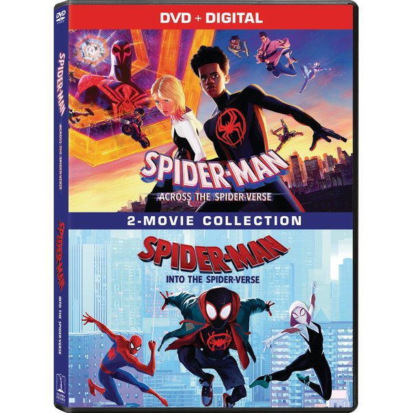 Spider-Man: Across the Spider-Verse / Spider-Man: Into the Spider-Verse - Multi-Feature (2 Disc) - DVD + Digital