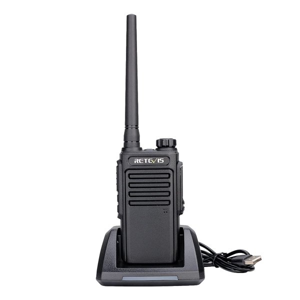Retevis RT47V MURS Radio, Waterproof 2 Way Radios, License-Free,5 Channels, Walkie Talkies for Skiing, Skating, Outdoor Activities (1 Pack)