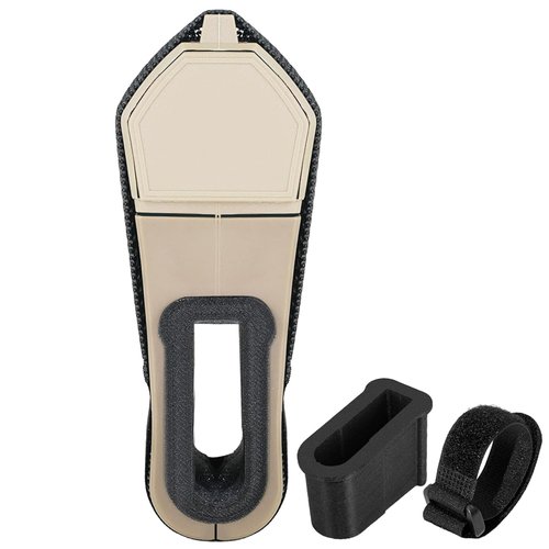 AUTGYAUT SBA3 Shape Storage Plug for SB Tactical Brace, with Reusable Cinch Straps, Black(1Pack)