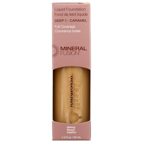 MINERAL FUSION Deep 1 Liquid Foundation, 1 FZ