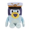 Bluey Friends Plush, Exclusive 2pk Plush Toys Including Captain and Holiday Bingo, Detailed Soft Plush Made, 6.5-9 inch / 16-23 cm Tall