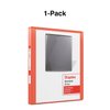 Staples 82617 Standard 1/2-Inch 3-Ring View Binder Orange (26430-Cc)