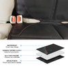 MORROLS Thickest Padding Car Seat Protector for Child, Baby, Pets - Waterproof Universal Size with Mesh Pockets (Black)
