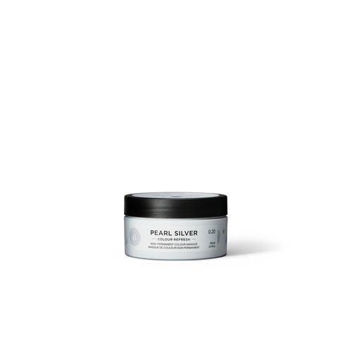 Maria Nila Colour Refresh, Pearl Silver 3.4 Fl Oz, Silver Violet Hair Mask, Semi-Permanent Pigments, 100% Vegan & Sulfate/Paraben free