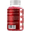 Vitamatic Vitamin B Complex Gummies with Vitamin C & Inositol - Natural Strawberry Flavor - 60 Gummies (3 Bottles)