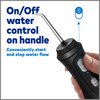 Waterpik Cordless Plus Water Flosser with 4 Flossing Tips, Rechargeable and Portable for Travel and Home, ADA Accepted, Black WP-462