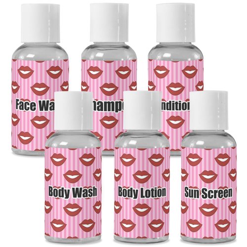 YouCustomizeIt Personalized Lips (Pucker Up) Travel Bottles