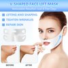 5PCS Bloskin Double Chin Mask Reusable,Bloskin Lifting Face Mask,Bloskin Double Chin Mask, Bloskin Lift,V Line Lifting Mask for All Skin Types,V Shape Face Lift Mask for Lifting and Firming the Face