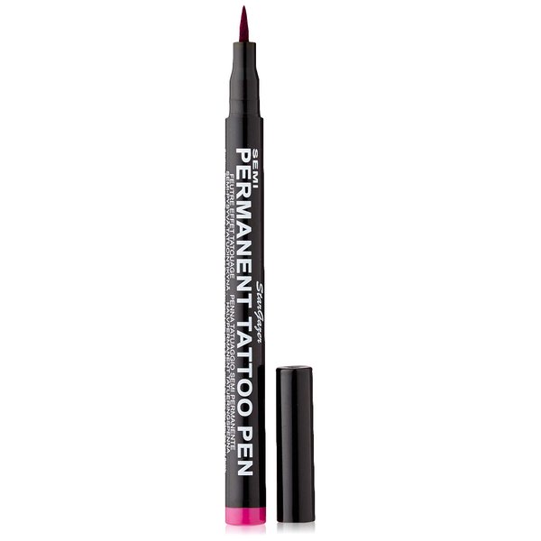 Stargazer Semi-Permanent Body Tattoo Pen Temporary Body Art Fuschia Pink No.12