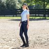 HORZE Women's Nordic Performance Sporty Silicone Full Seat Breeches Riding Pants - Peacoat Dark Blue - 28