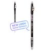 Ruby Kisses GoBrow Eyebrow Pencil, Sharpenable, Longwear, Long Lasting Eyebrow Wooden Pencil for Natural-Looking Brows (Black Brown)